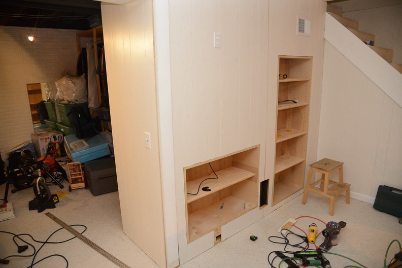 Front book cases done.JPG